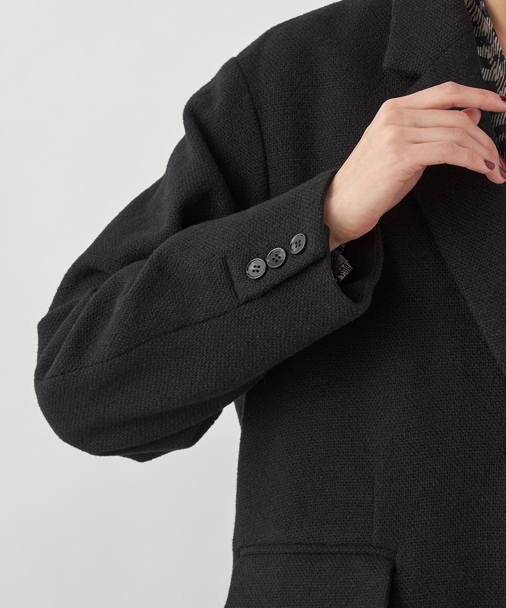 ウールツイードジャケット