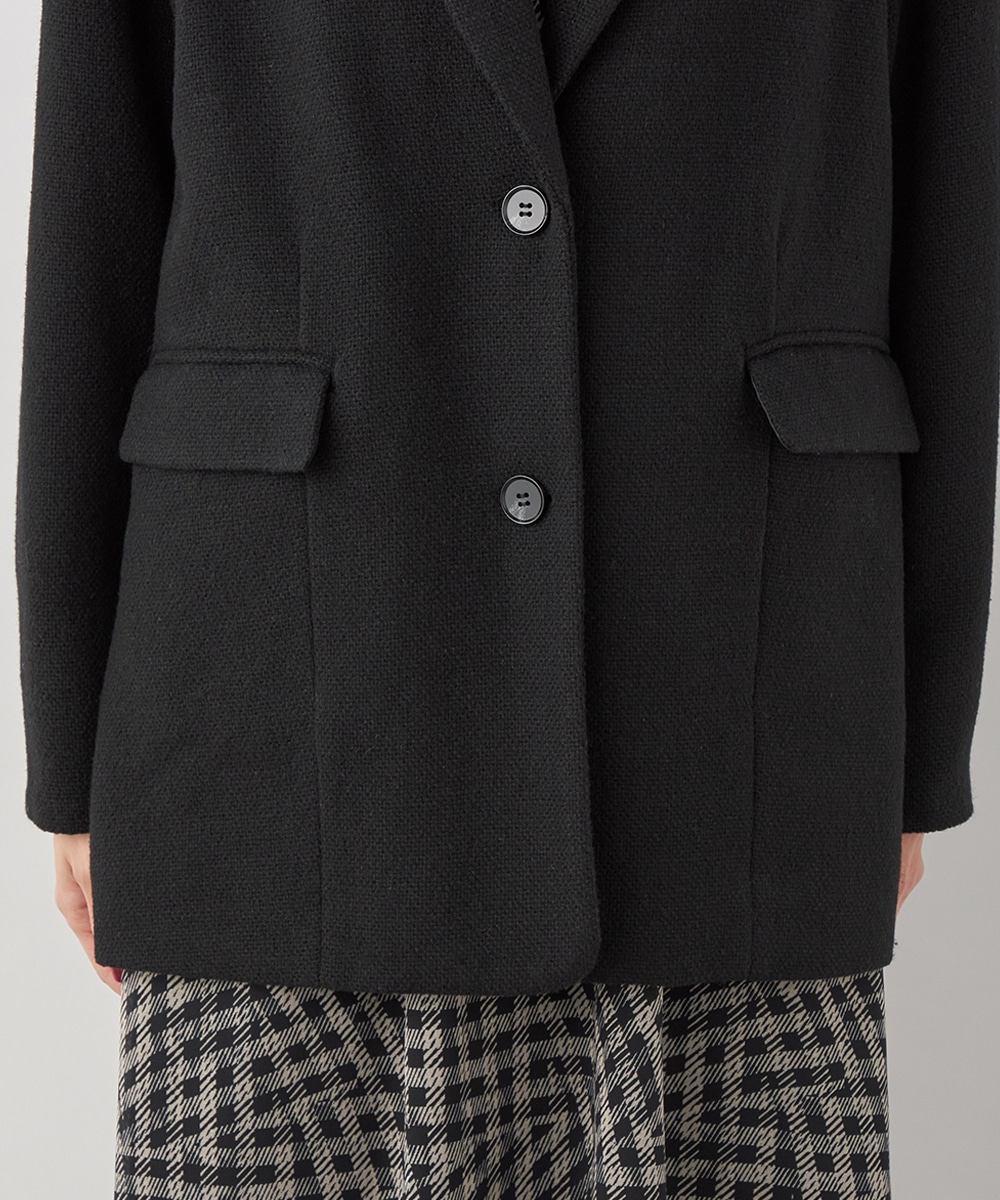 ウールツイードジャケット