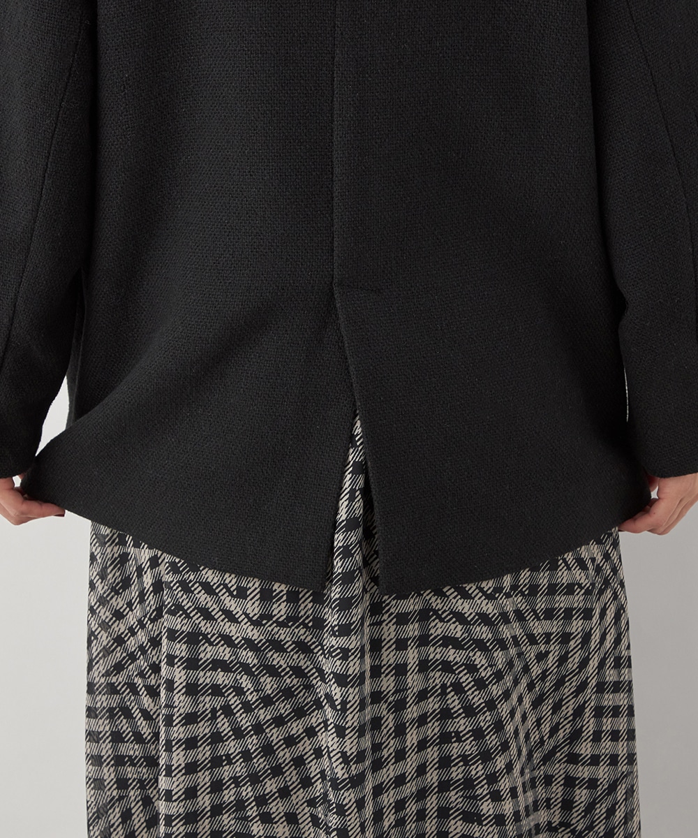 ウールツイードジャケット