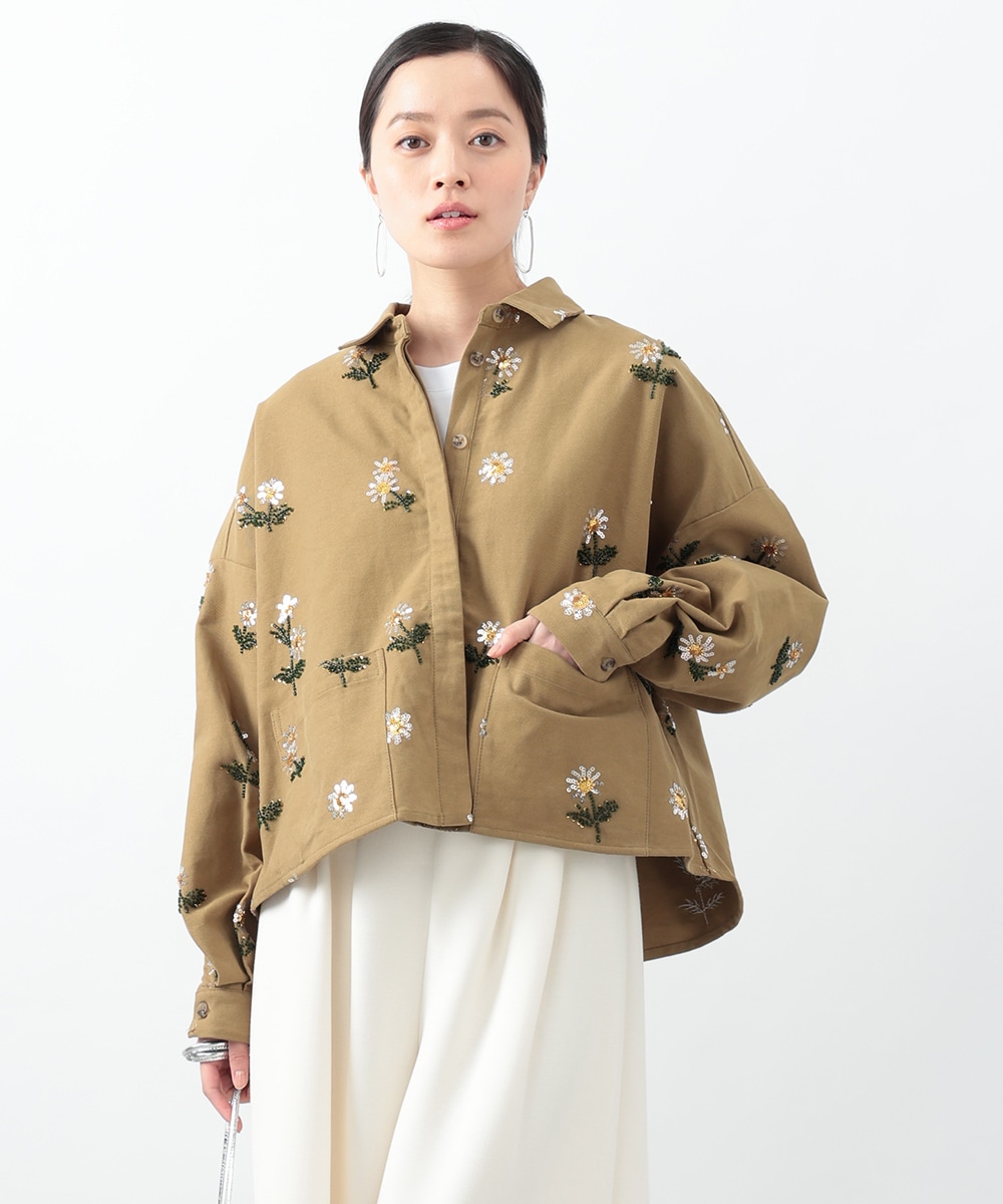 フラワースパンコールジャケット