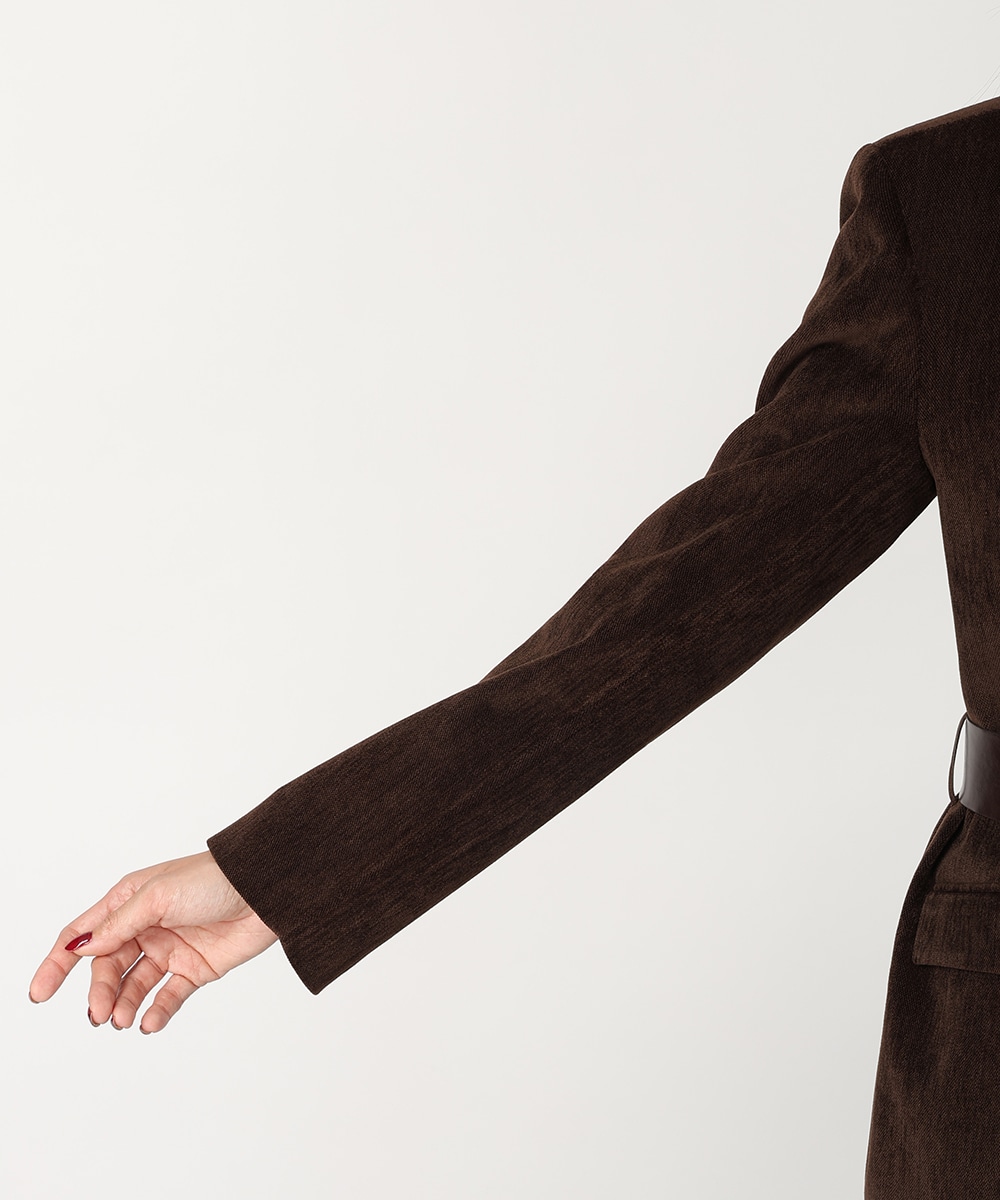 ベルト付きシングルジャケット