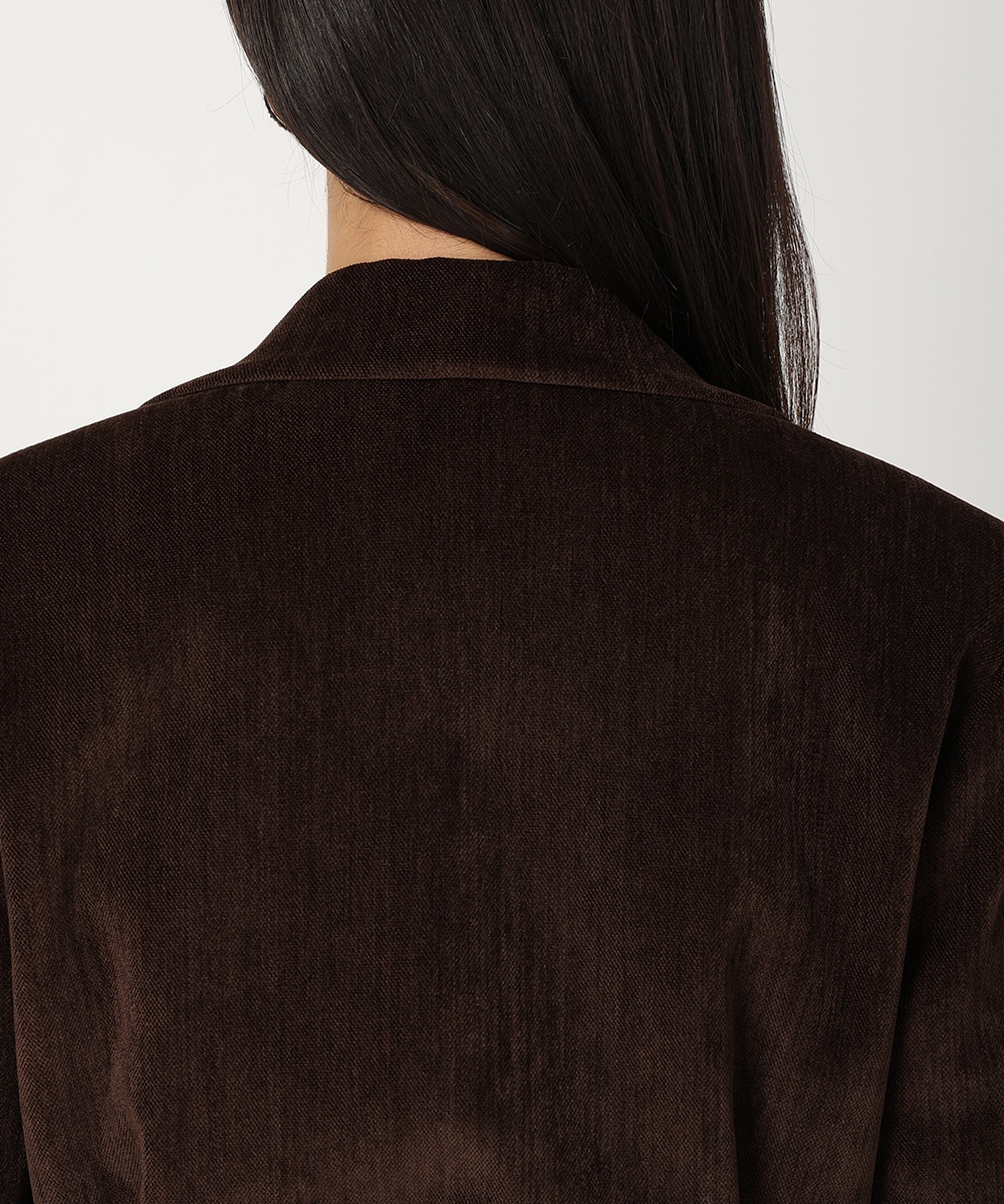 ベルト付きシングルジャケット