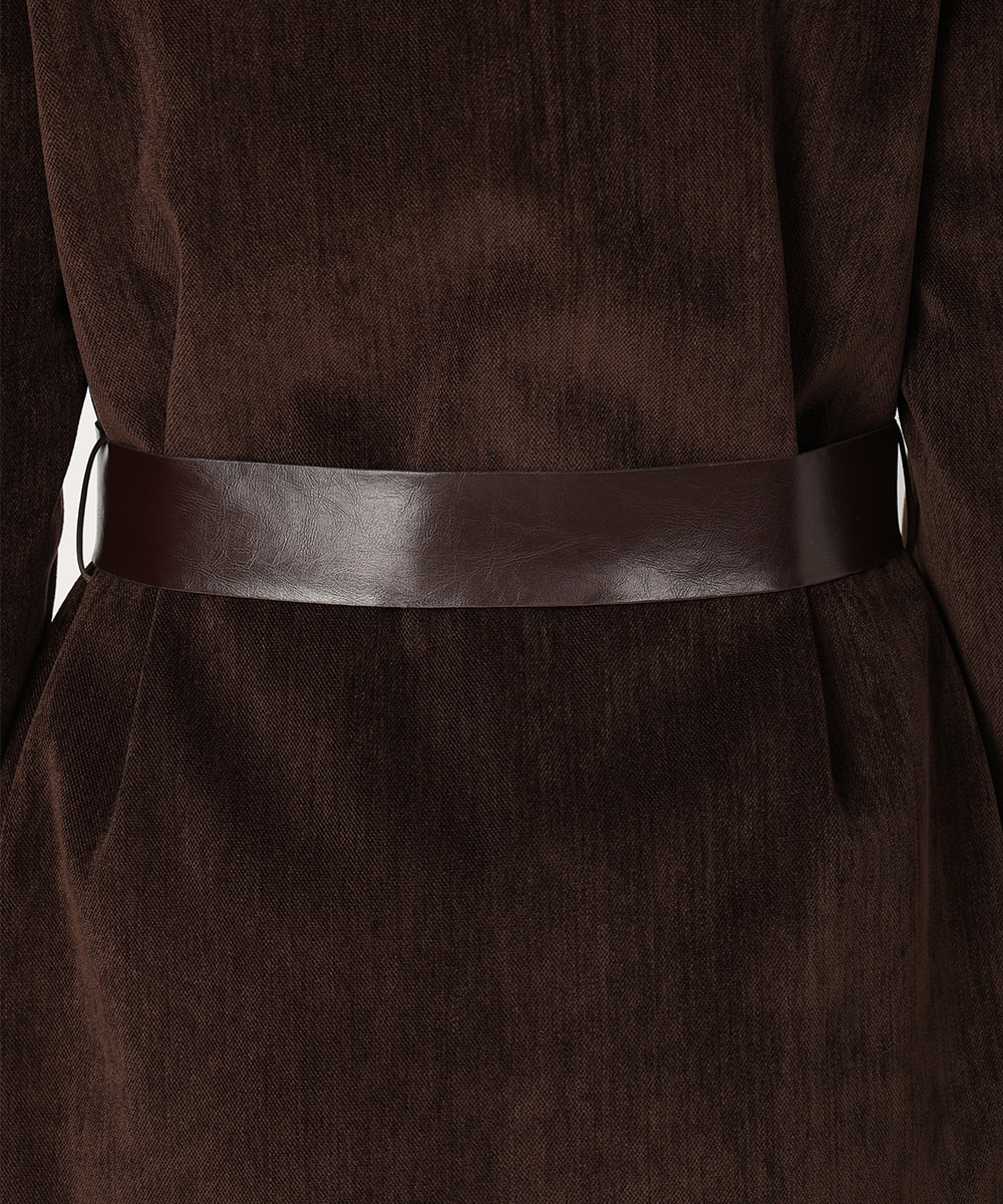 ベルト付きシングルジャケット