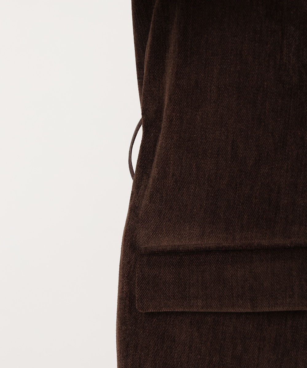 ベルト付きシングルジャケット