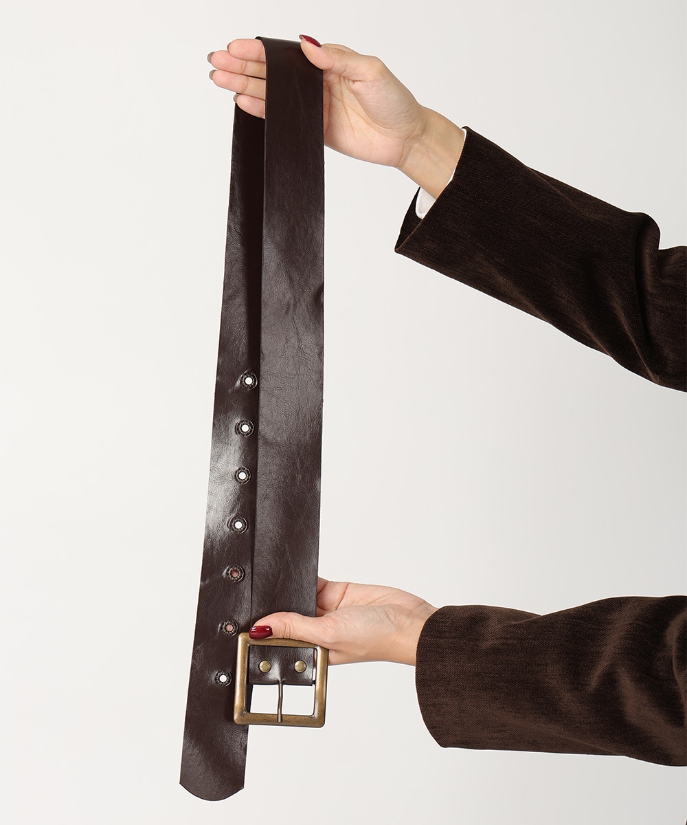 ベルト付きシングルジャケット