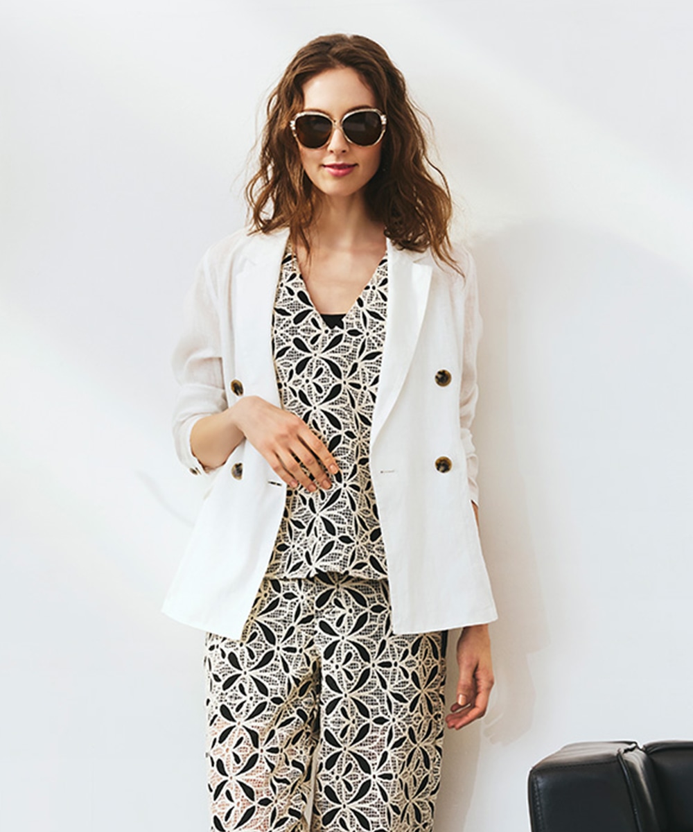 リネンダブルジャケット