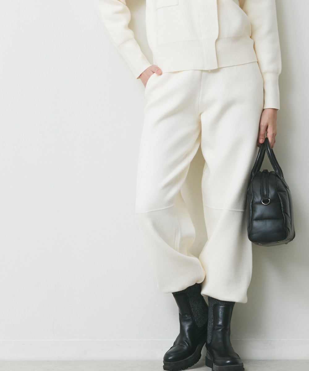  armoire capriceのニットジョガーパンツ
