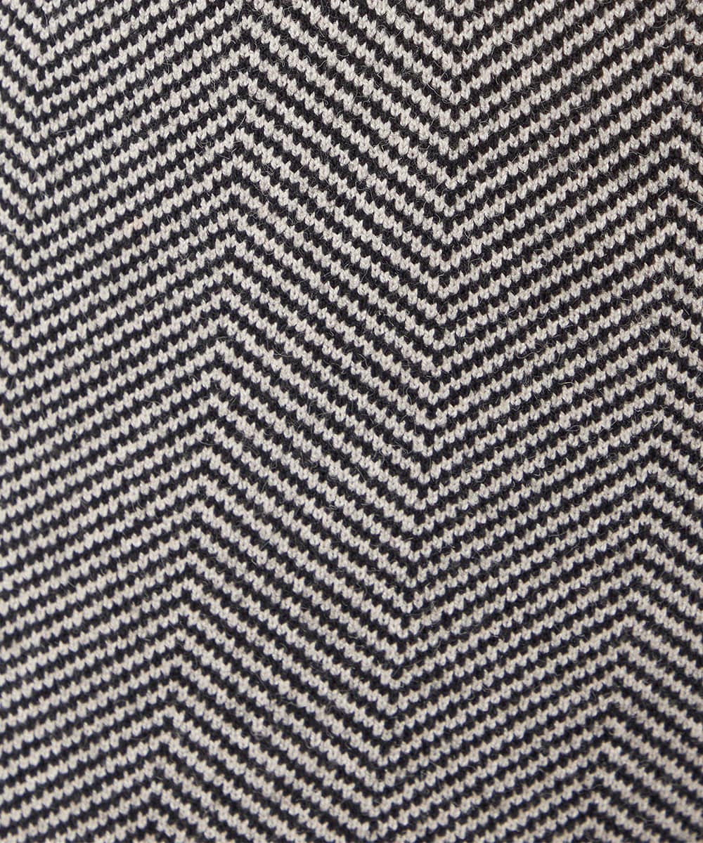ヘリンボーンニットパンツ