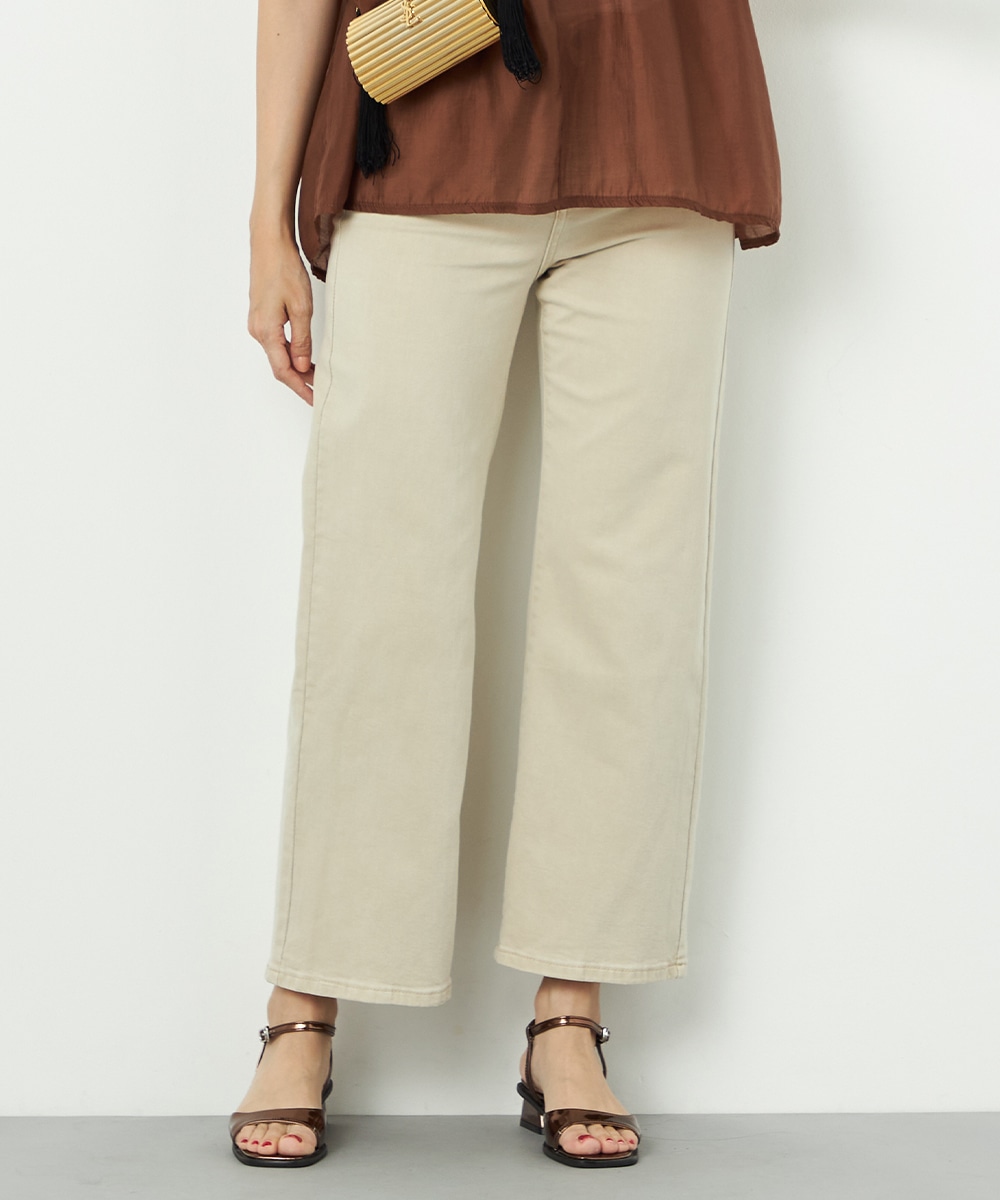  armoire capriceのストレッチワイドパンツ