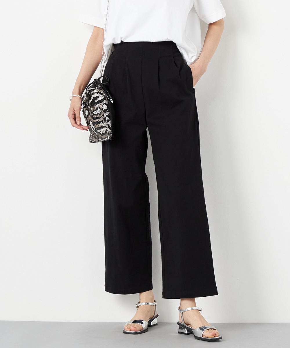  armoire capriceのストレッチコットンパンツ