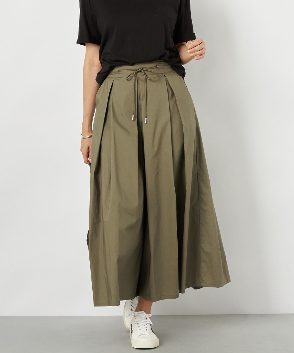  armoire capriceのスカート風ワイドパンツ