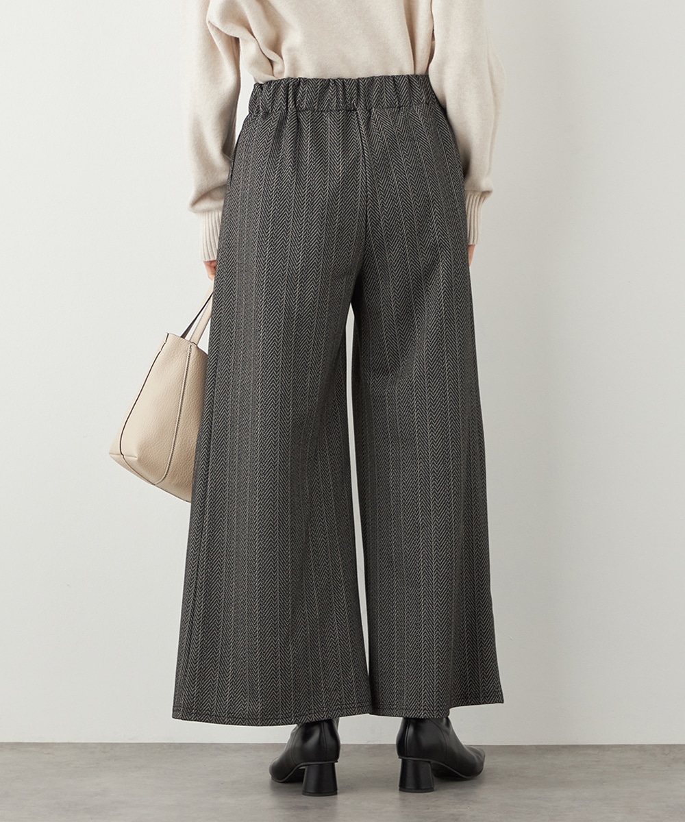 ジグザグジャカードパンツ