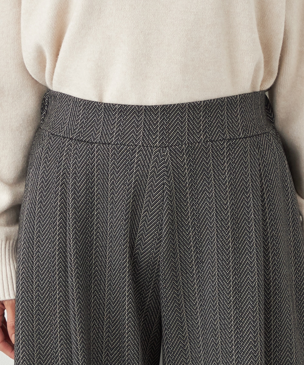ジグザグジャカードパンツ