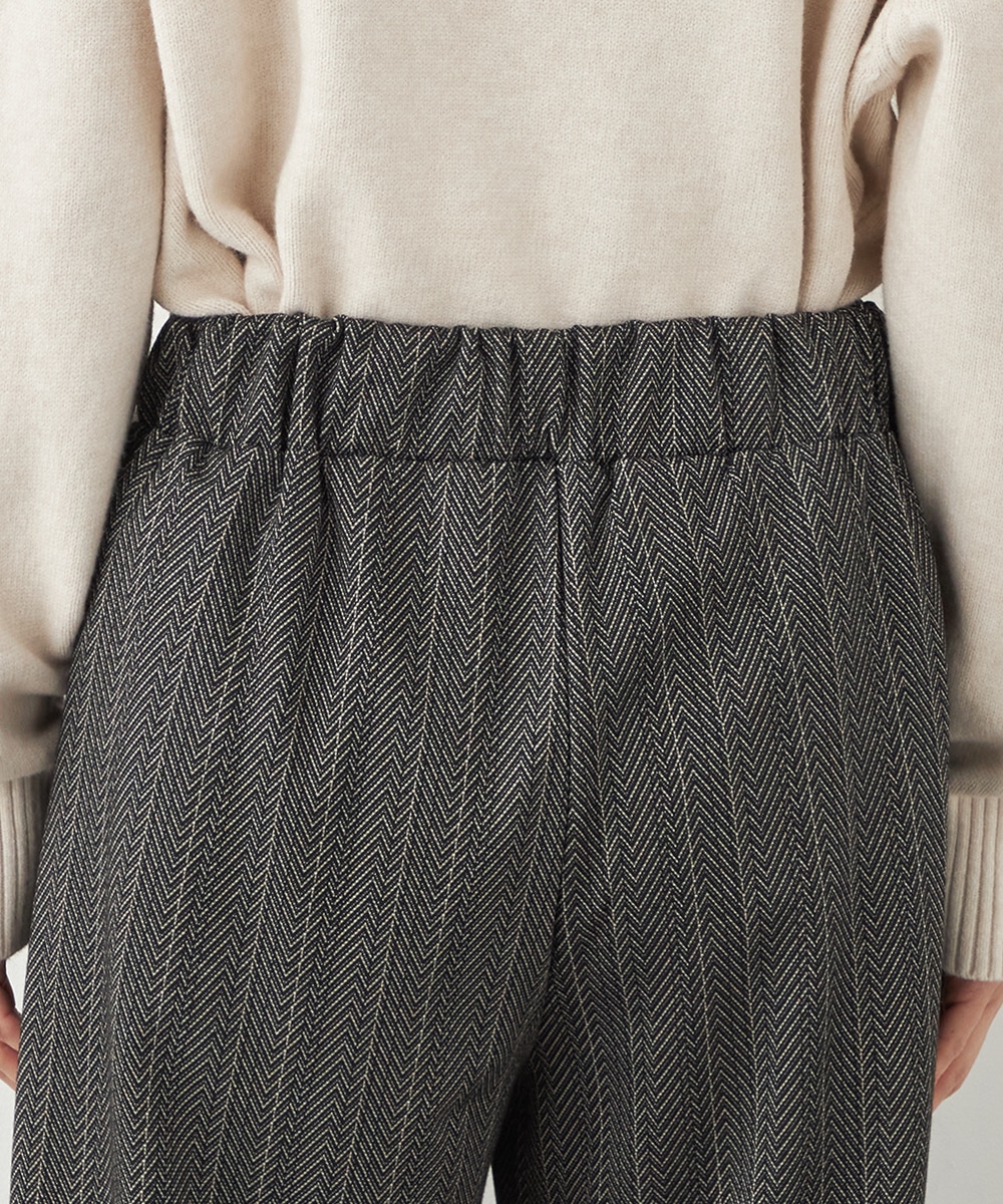 ジグザグジャカードパンツ