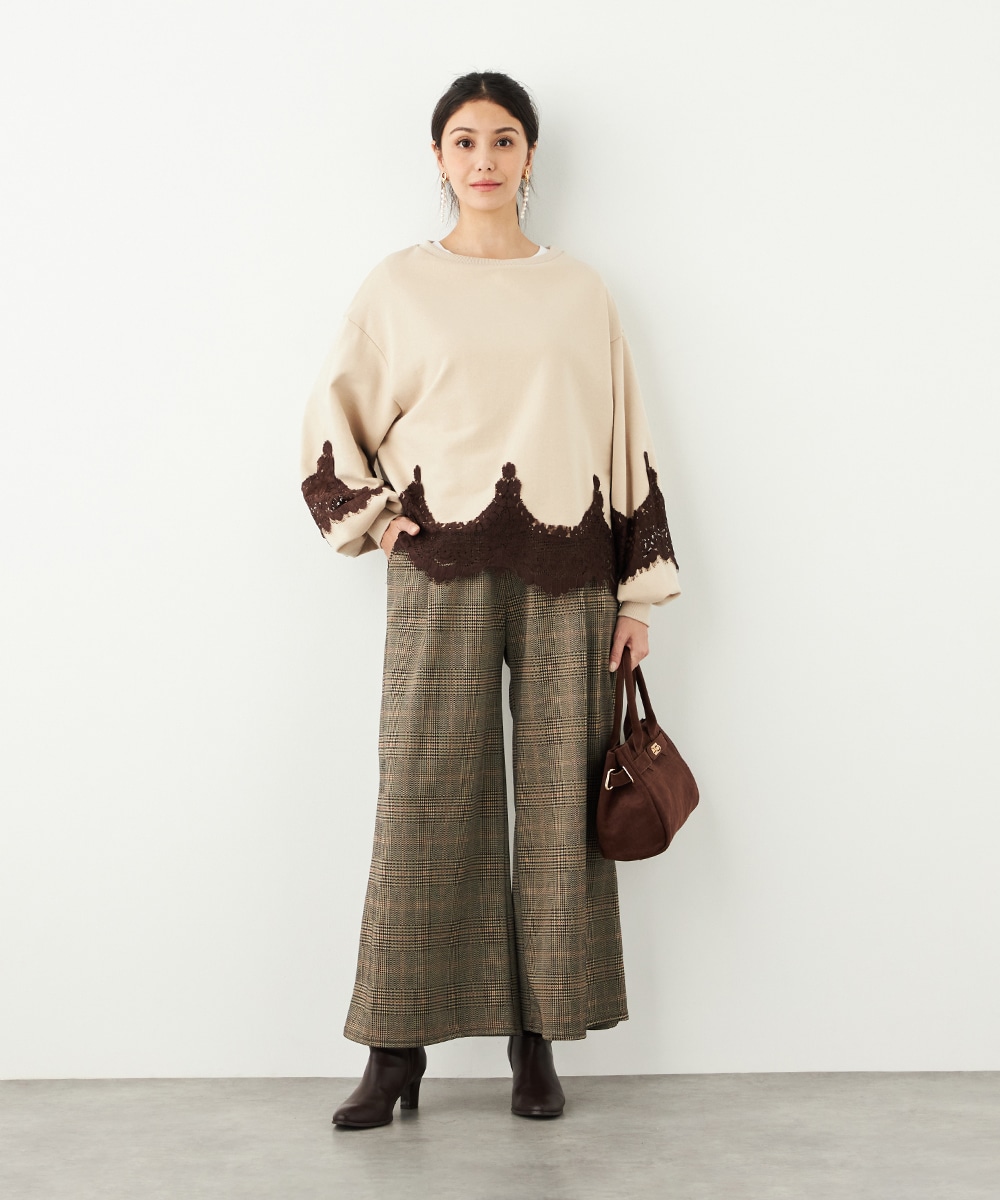 デザインループパンツ