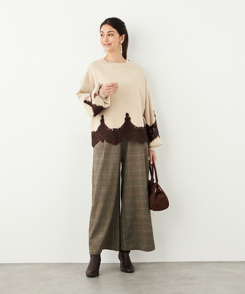 デザインループパンツ