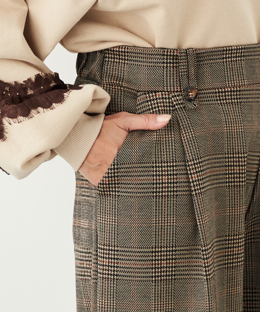 デザインループパンツ