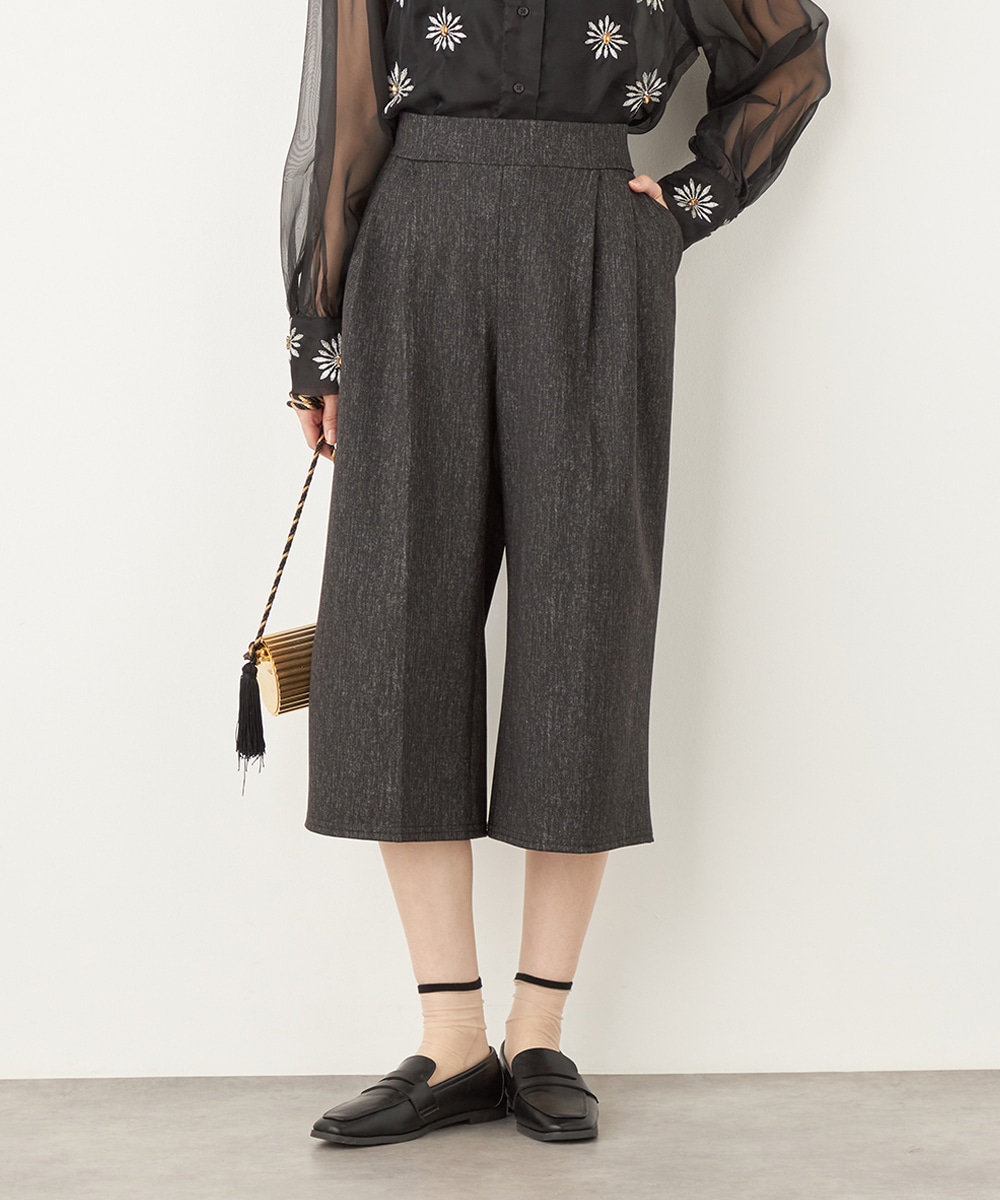 ジャージーキュロットパンツ