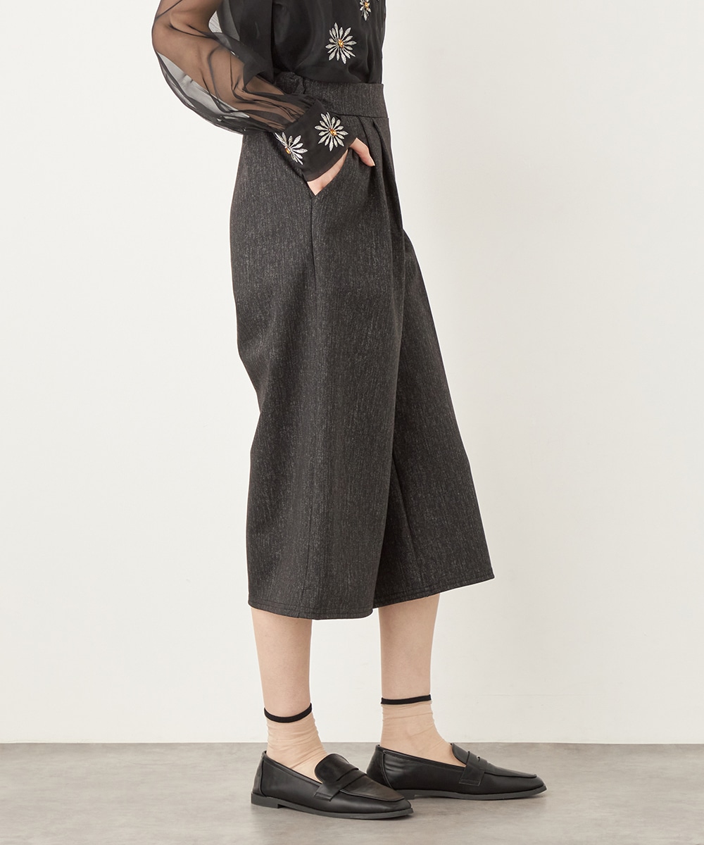 ジャージーキュロットパンツ