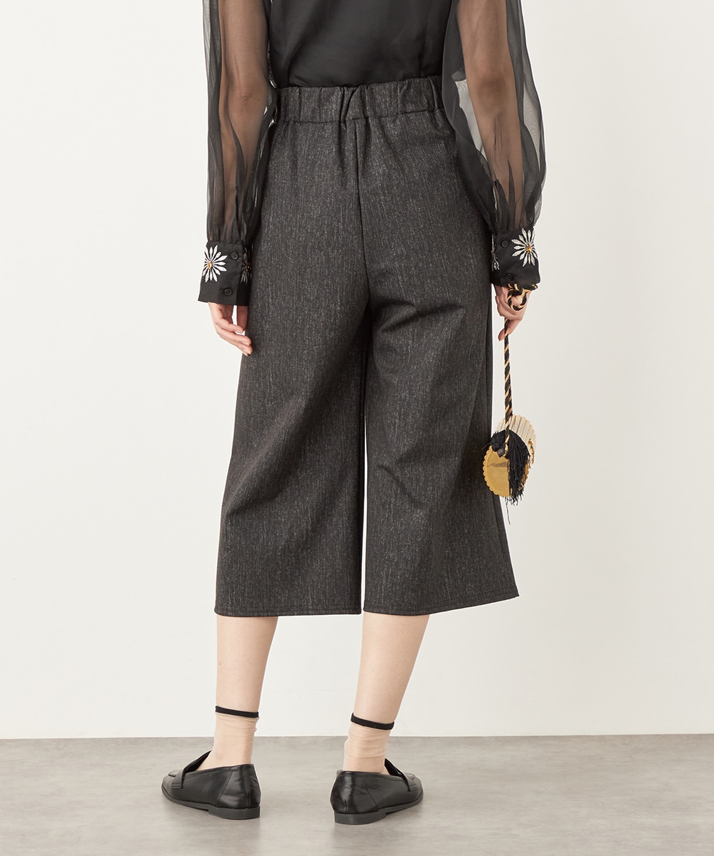 ジャージーキュロットパンツ