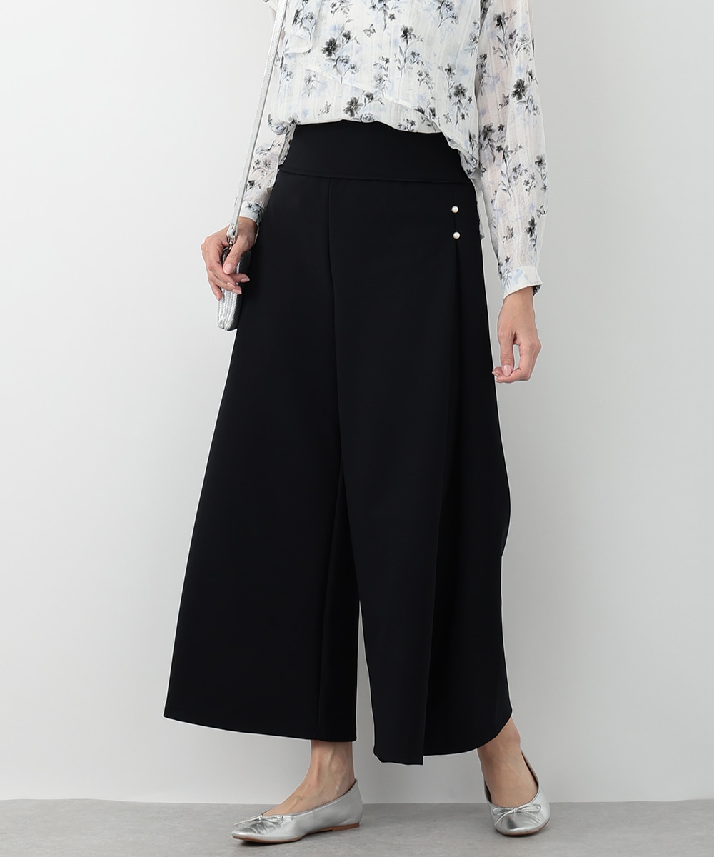 サイドパールワイドパンツ