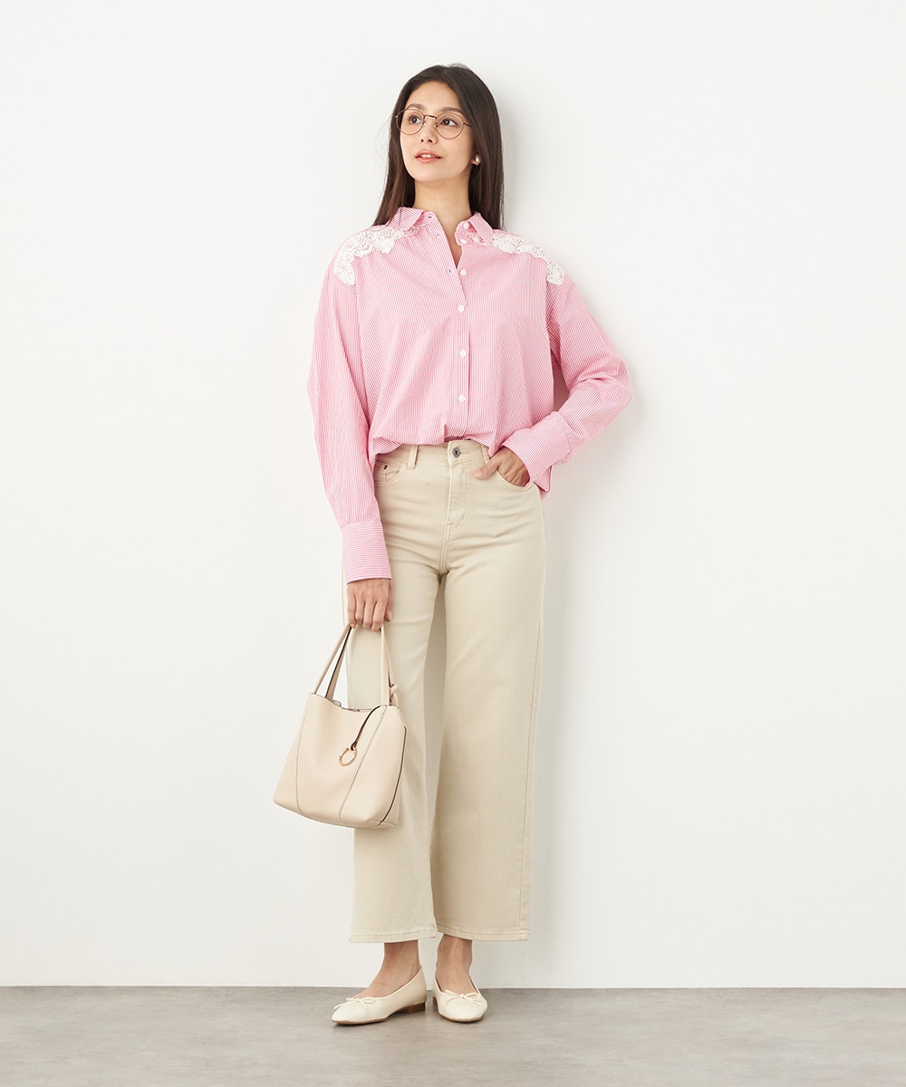 ストレッチワイドパンツ