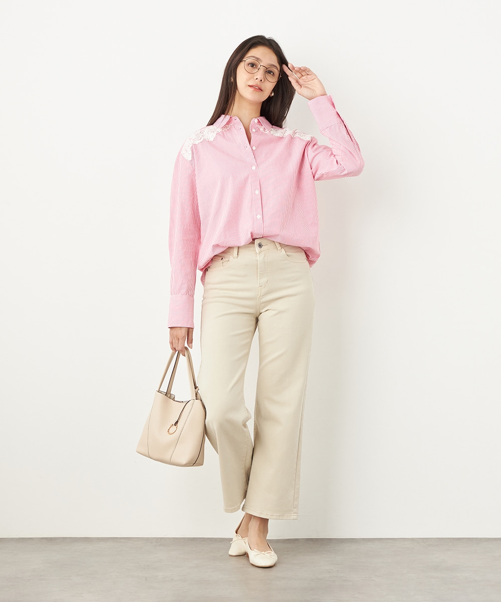 ストレッチワイドパンツ