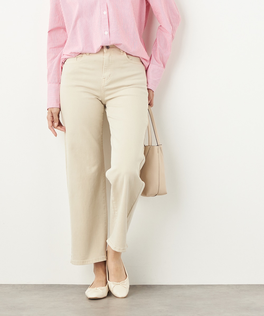 ストレッチワイドパンツ