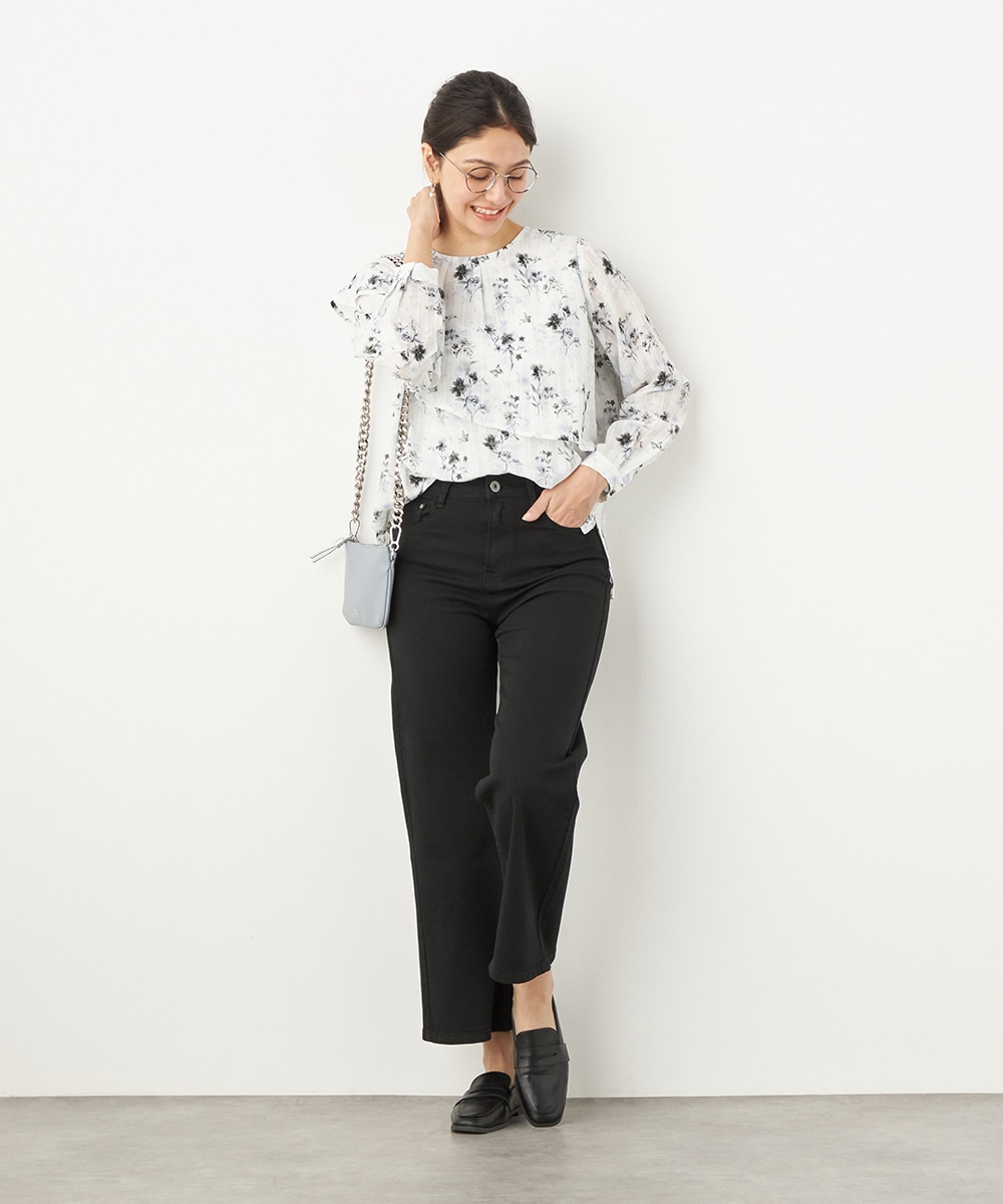 ストレッチワイドパンツ