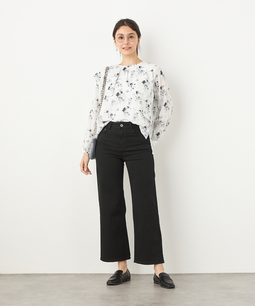 ストレッチワイドパンツ