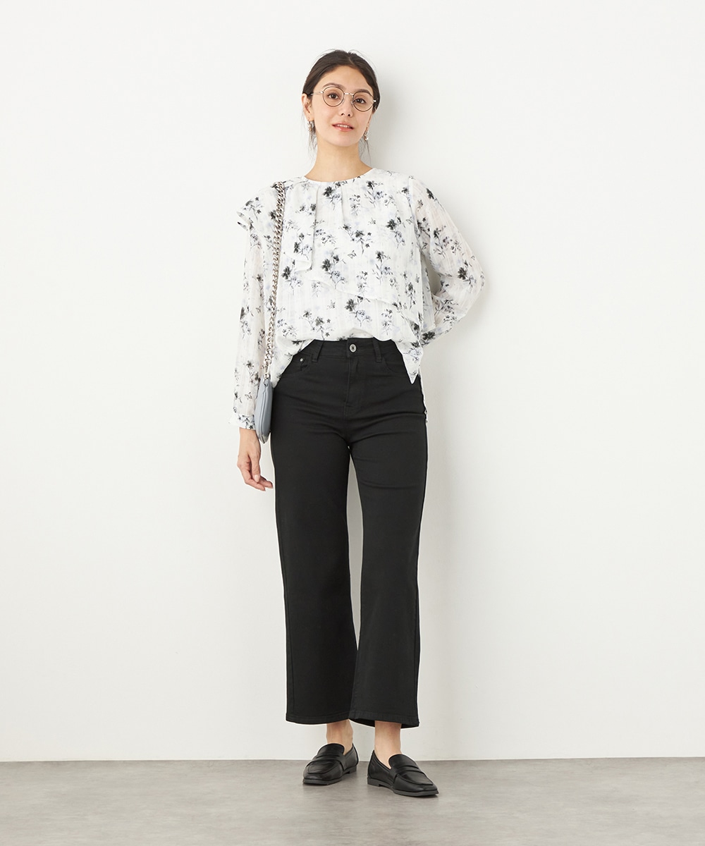 ストレッチワイドパンツ