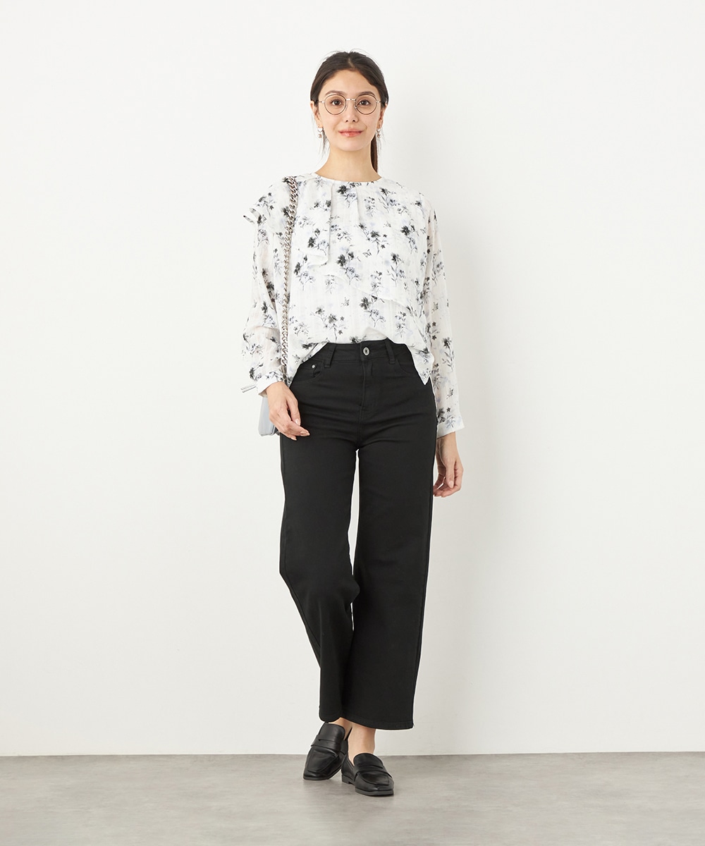 ストレッチワイドパンツ