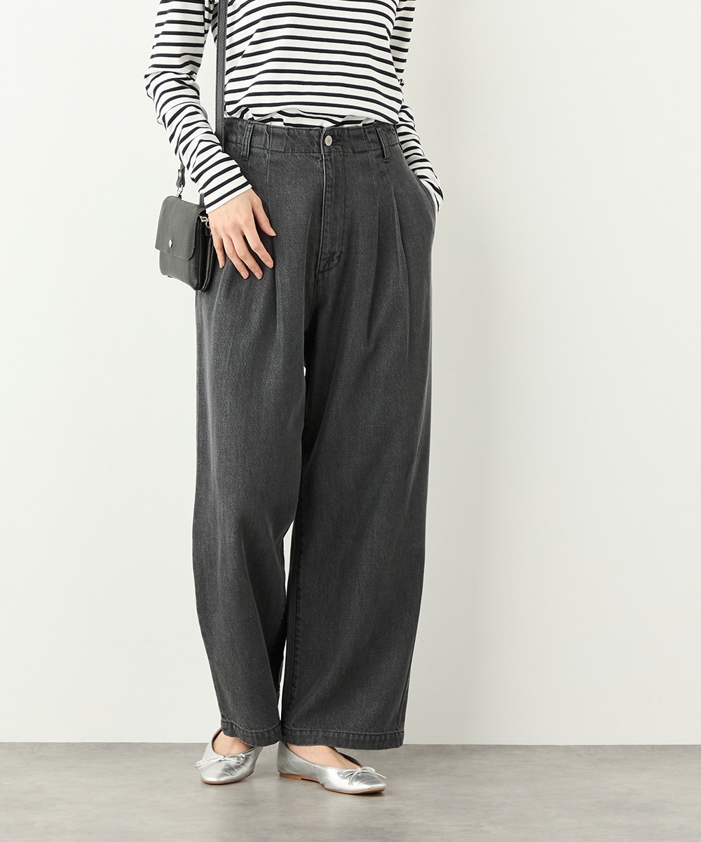 ソフトデニムパンツ