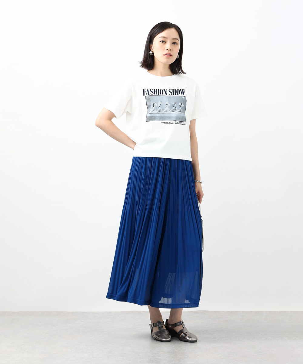 シアープリーツパンツ