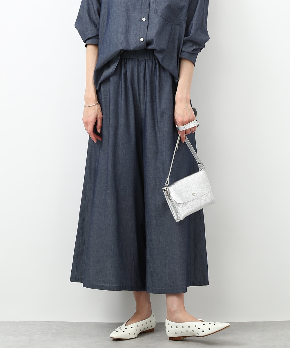 シアーデニムパンツ