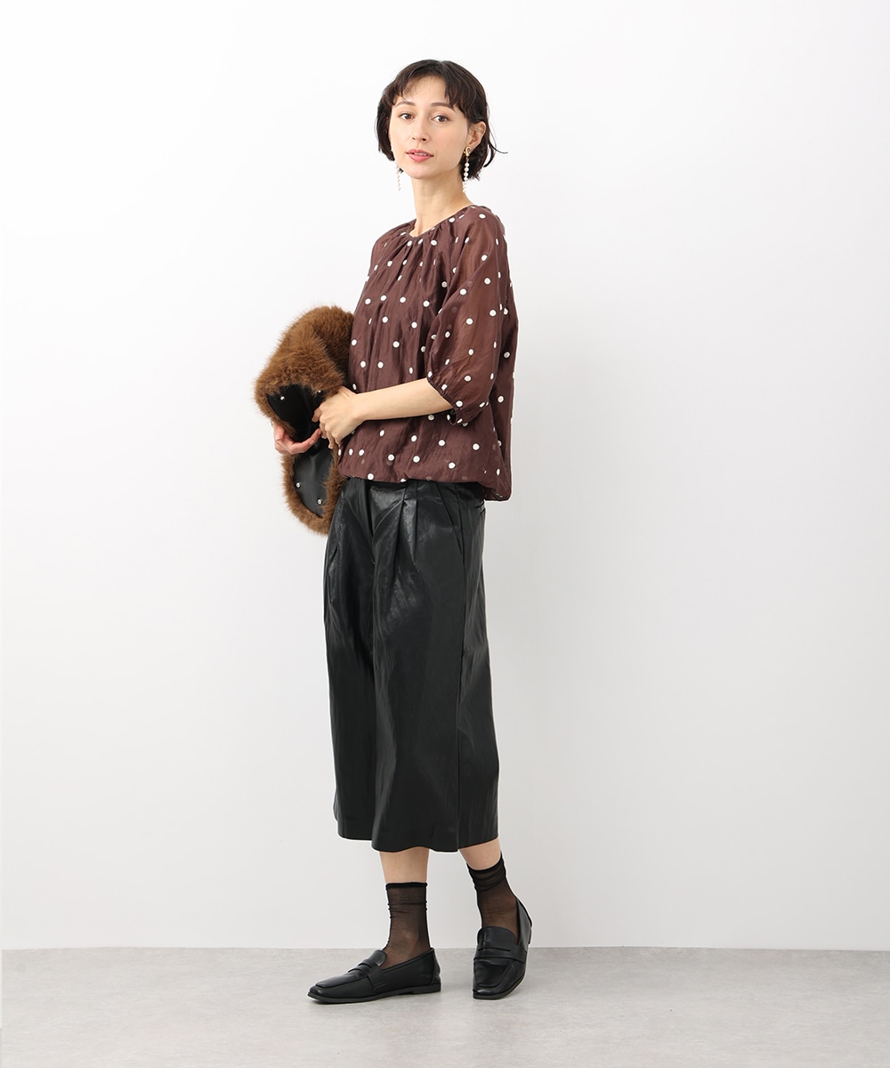 エコレザーハーフパンツ