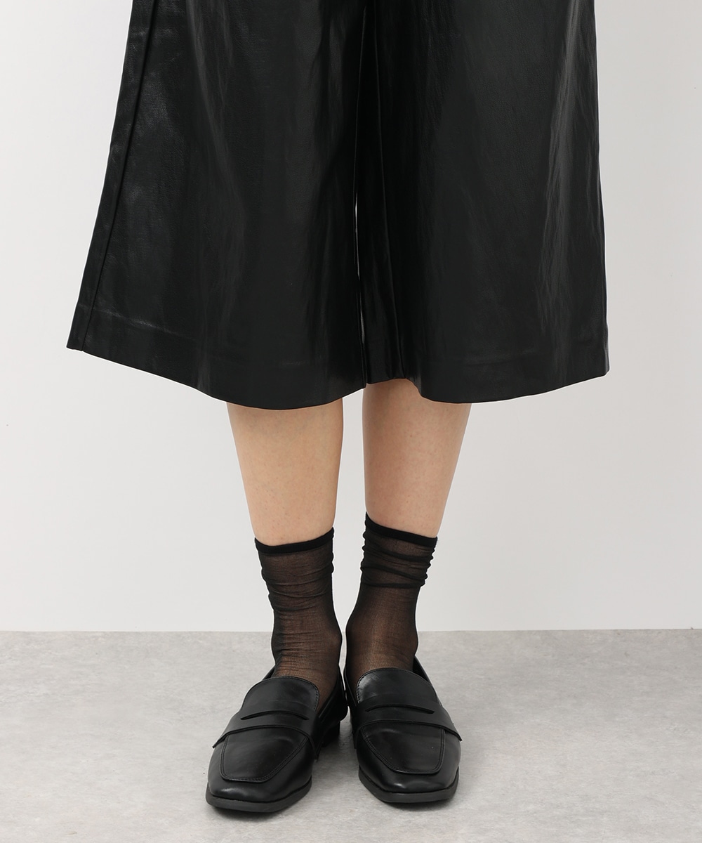 エコレザーハーフパンツ