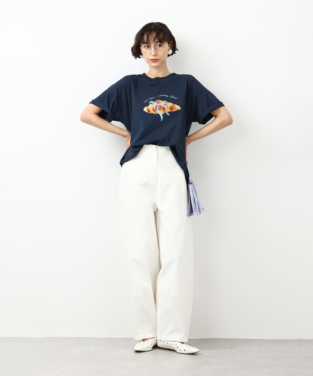 バレルレッグパンツ