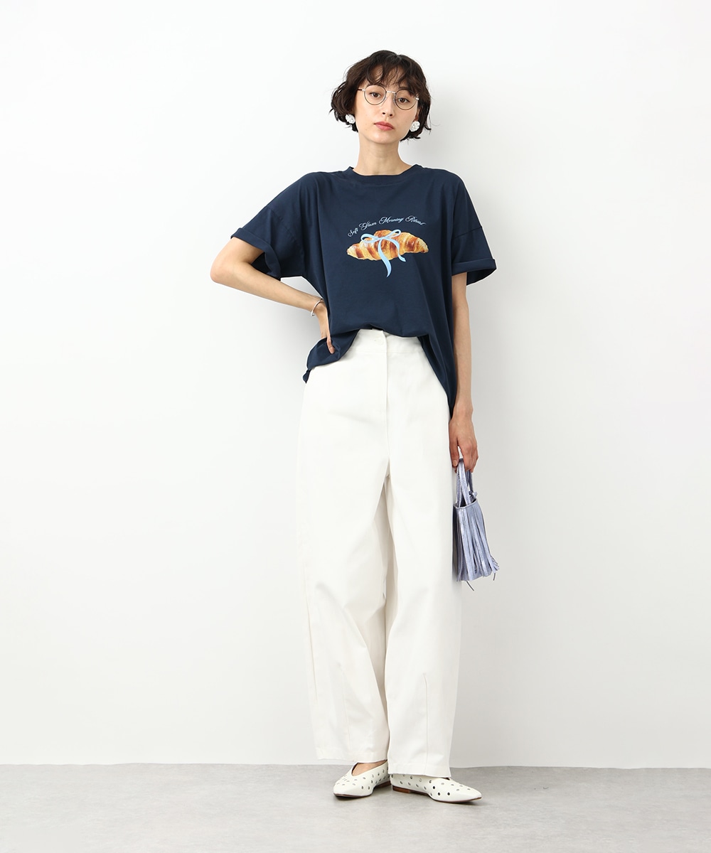 バレルレッグパンツ