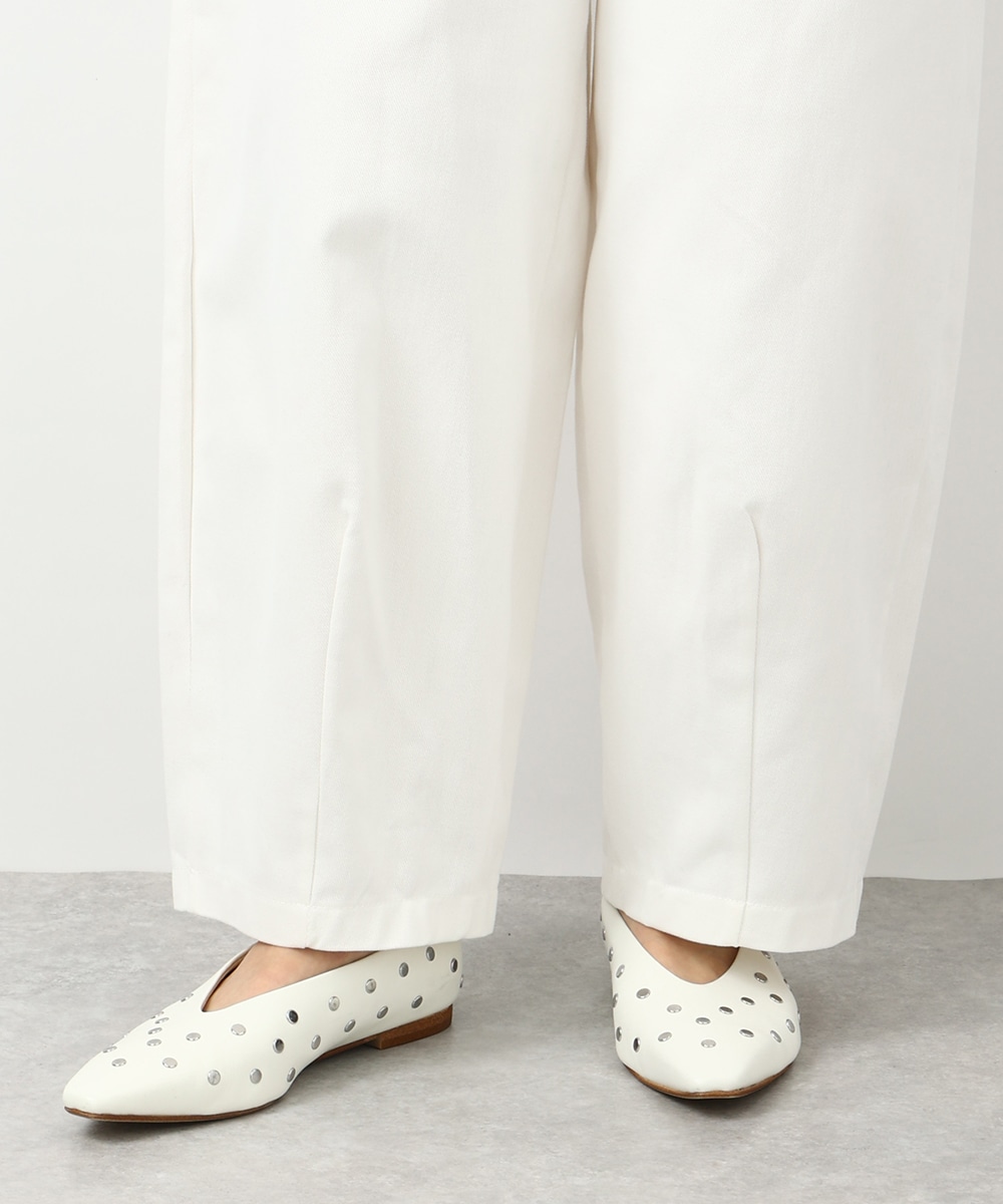 バレルレッグパンツ