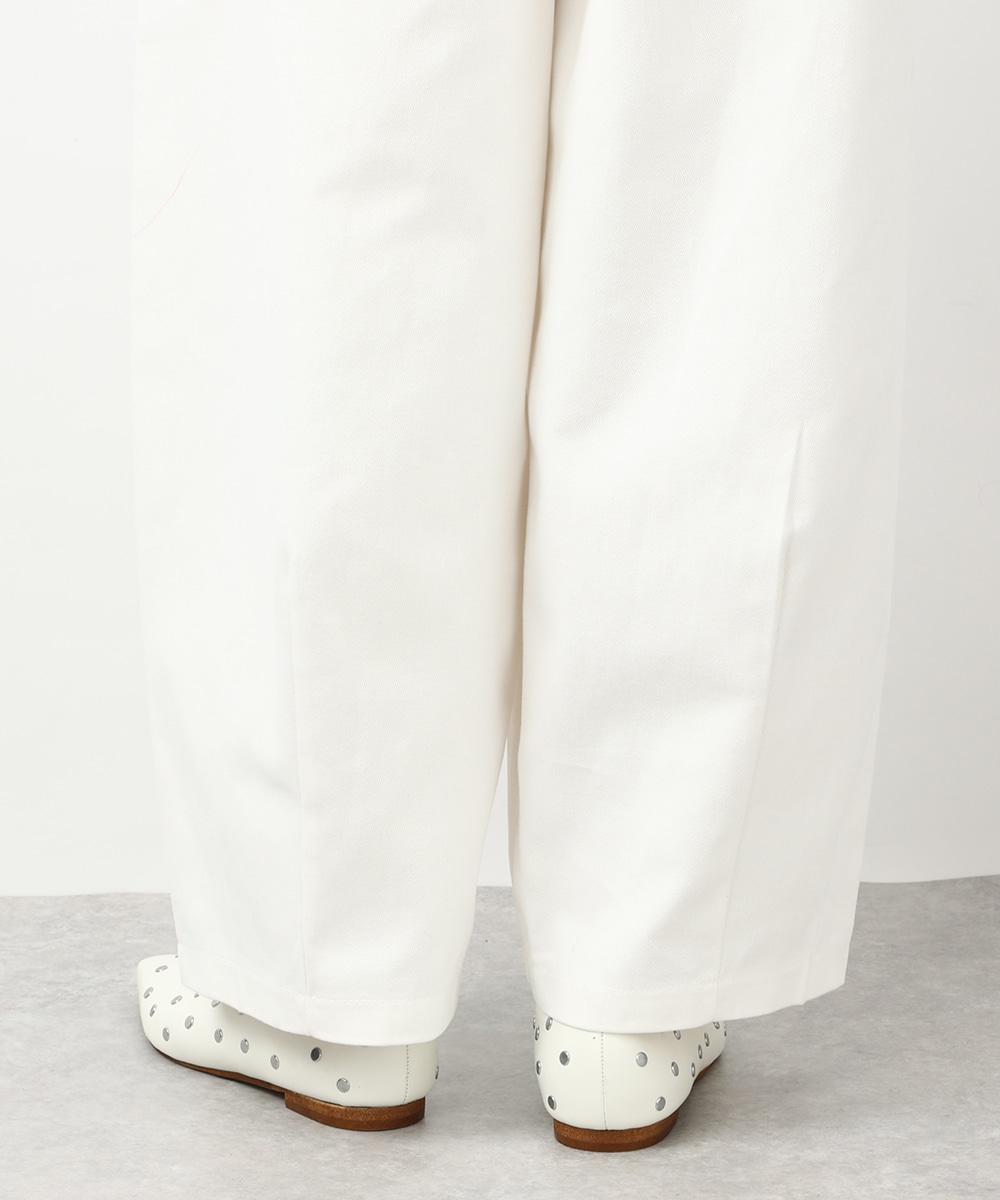 バレルレッグパンツ