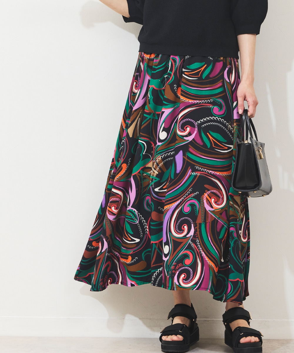 Luxe armoire capriceのオリエンタルタッセルスカート