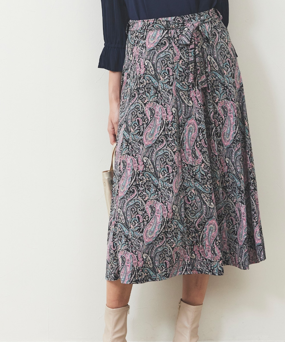 Luxe armoire capriceのペイズリージャージスカート