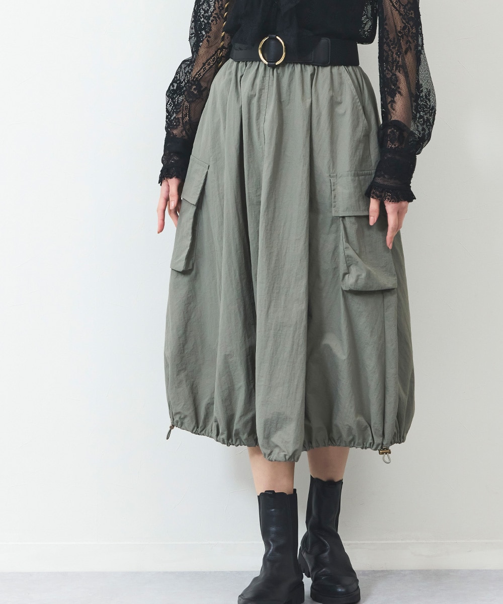 Luxe armoire capriceのカーゴバルーンスカート