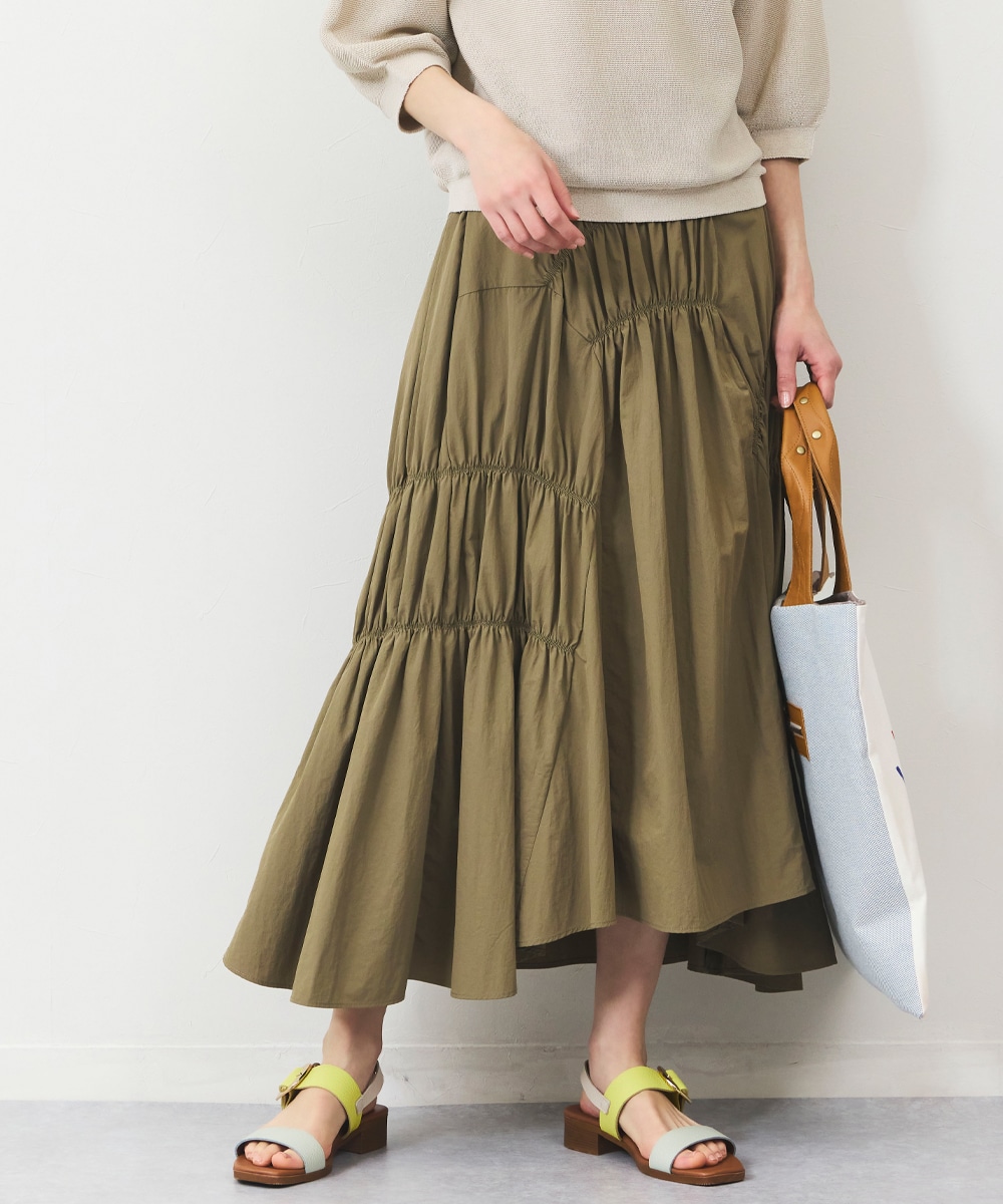 Luxe armoire capriceのデザインシャーリングスカート