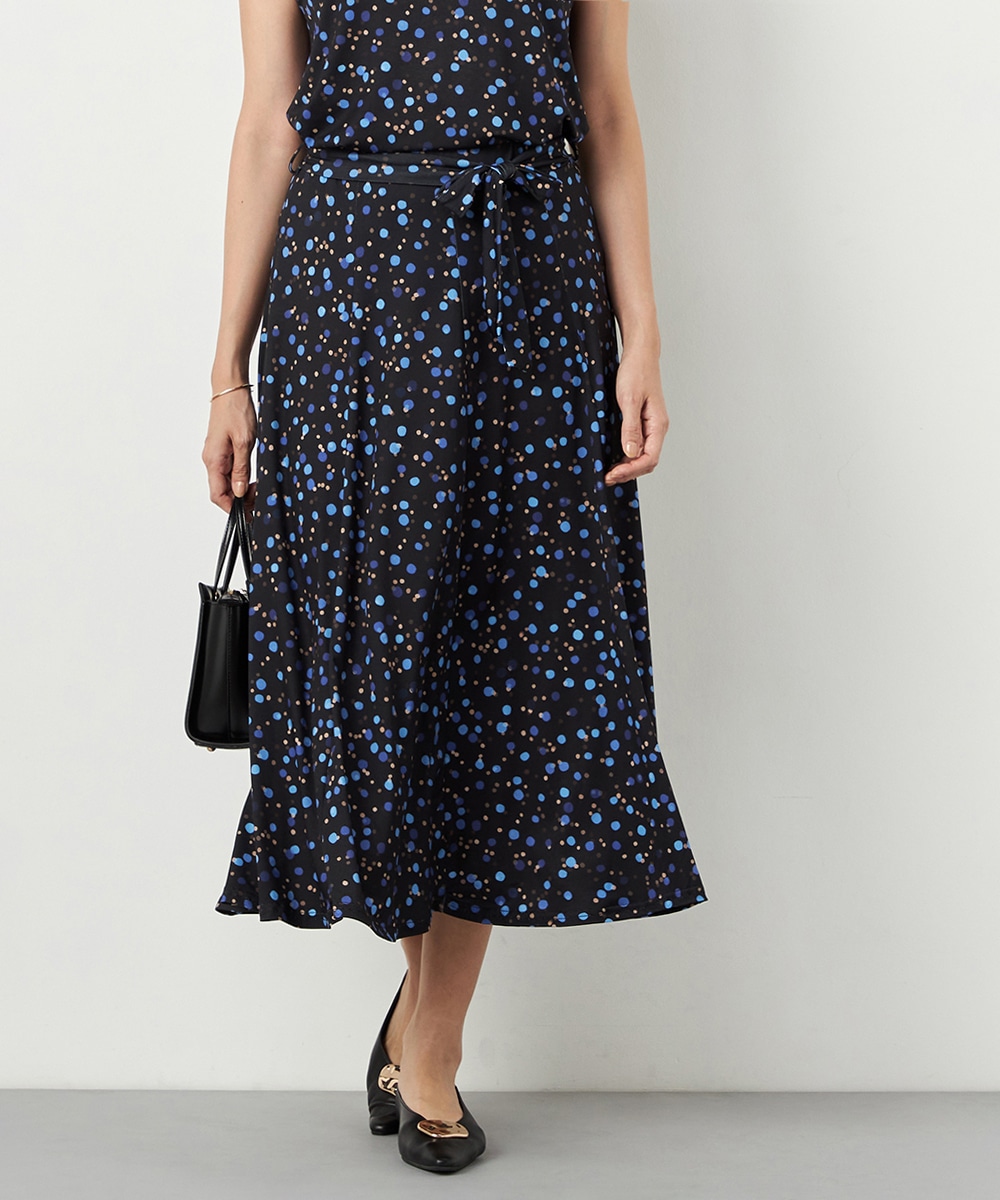  armoire capriceのマルチドットジャージスカート