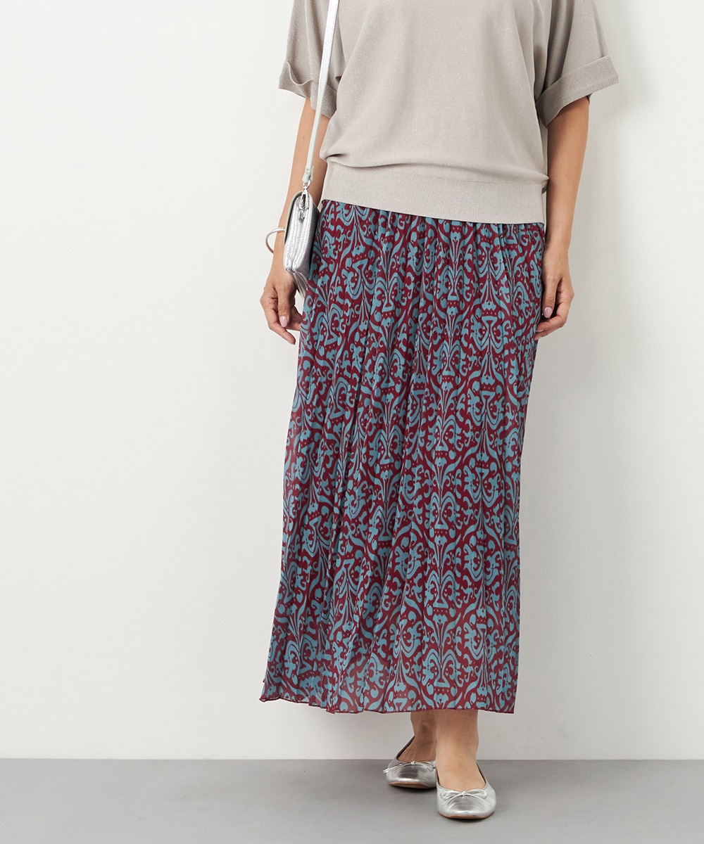  armoire capriceのアラベスクプリーツスカート