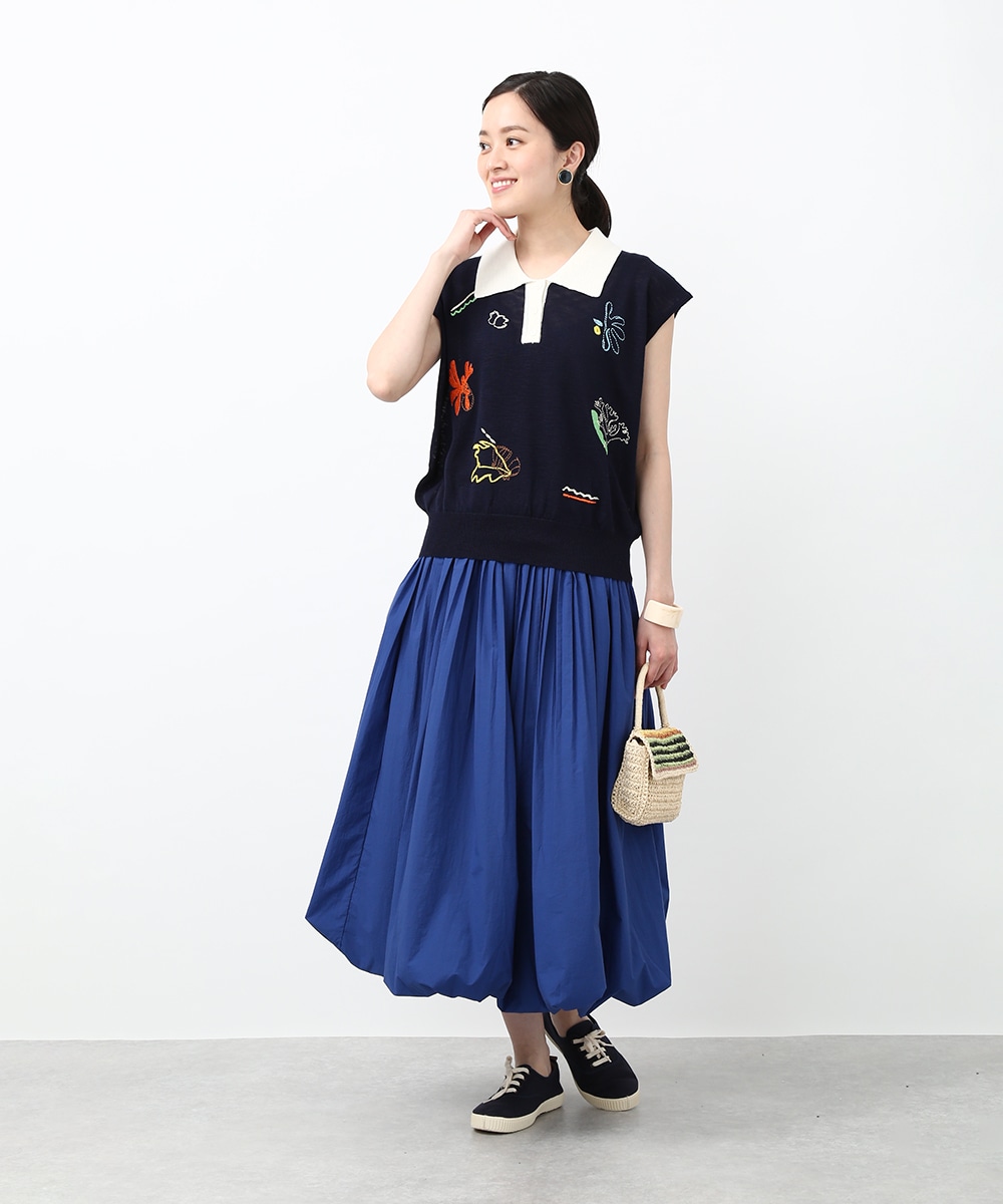 タックバルーンスカート