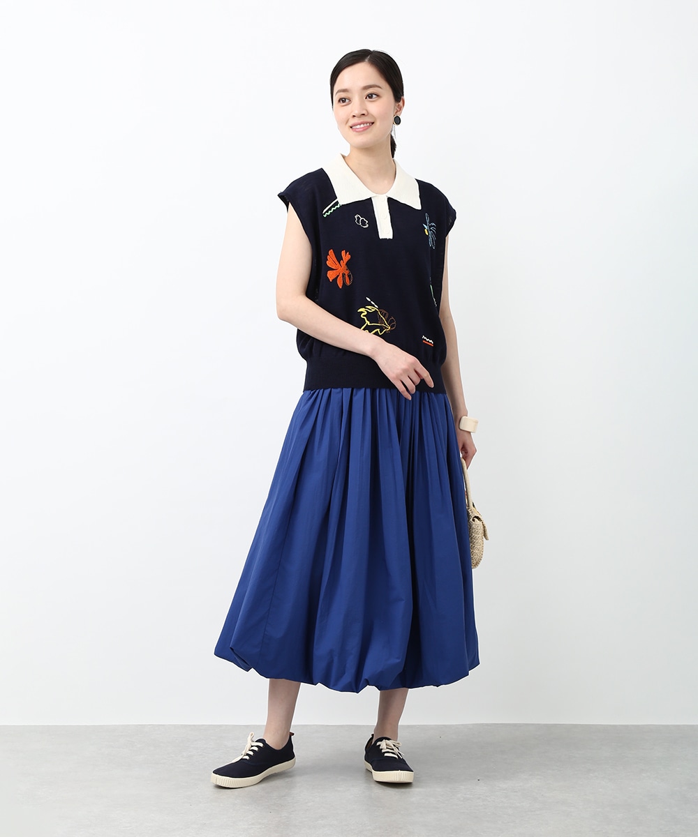 タックバルーンスカート