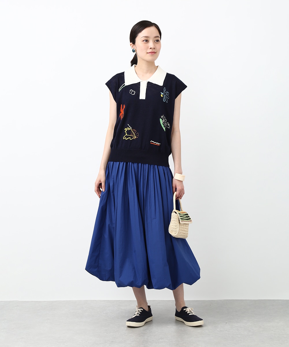 タックバルーンスカート